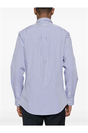 Blue and white Polo Pony striped cotton shirt RALPH LAUREN | 710928254008BLUEWHITE